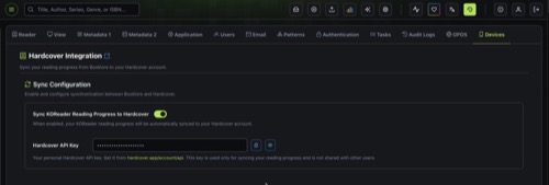 Hardcover Integration