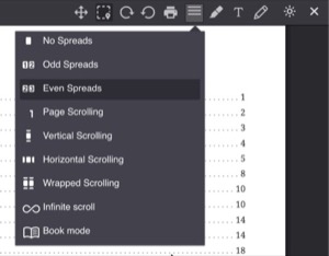 PDF View Modes