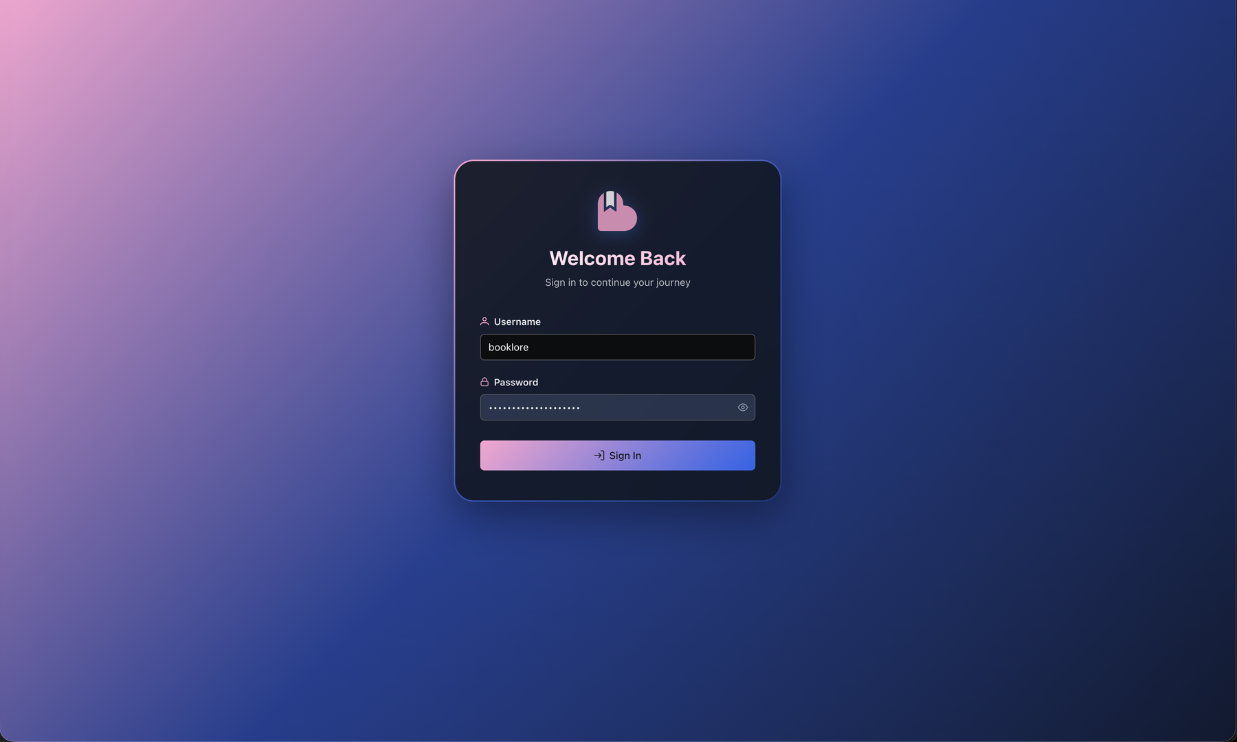 Themed Login Page